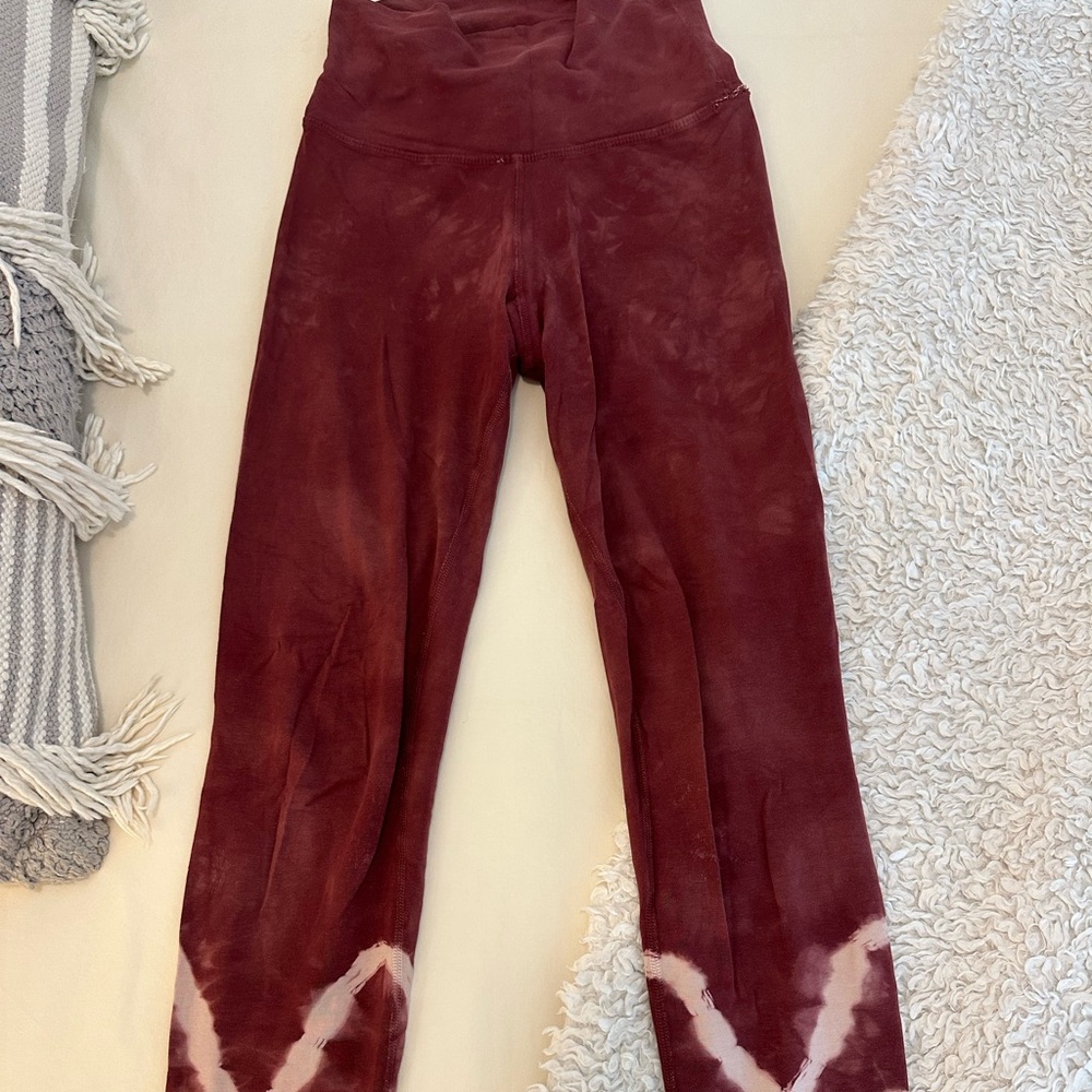 Electric & Rose Maroon Sunset Legging
